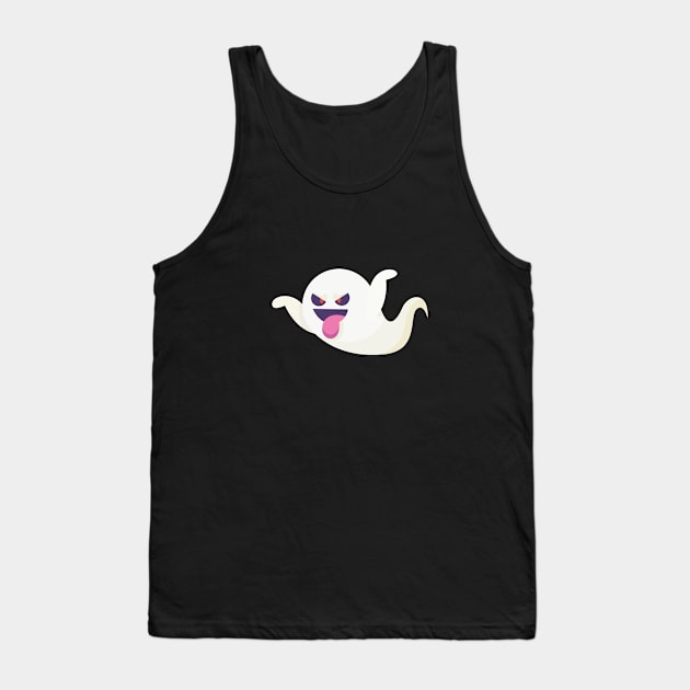 Ghost Tank Top by mutarek